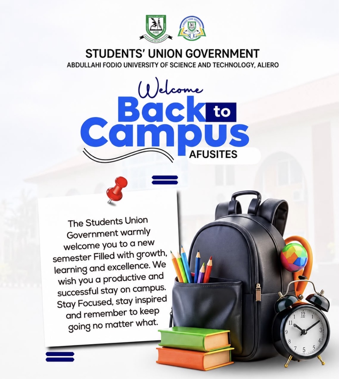 Welcome back campus